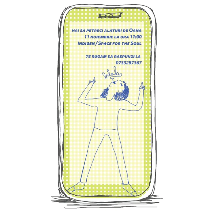 invitatie digitala aniversare model A24