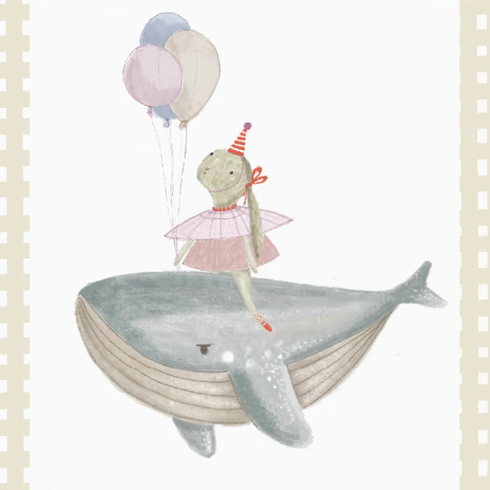 invitatie zi de nastere copil model A17