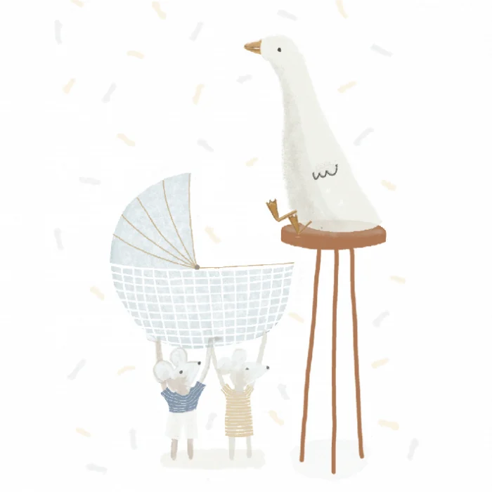 invitatie botez model B7 fata baiat