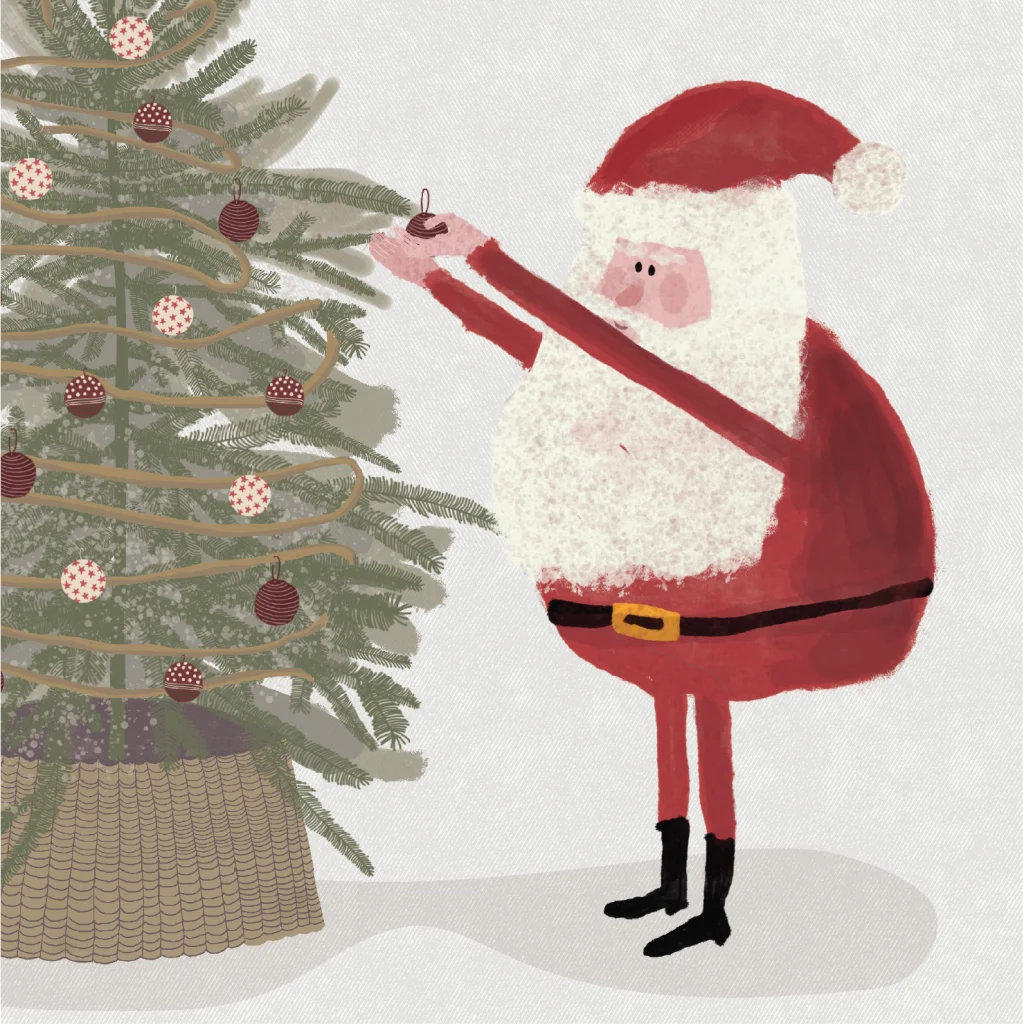 invitatie craciun model c2