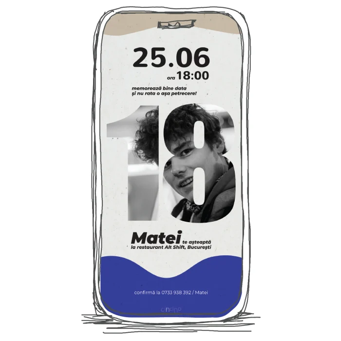 invitatie majorat model m3