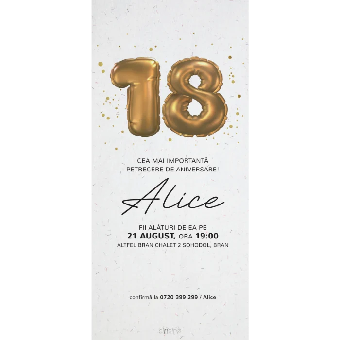 invitatie majorat model m5