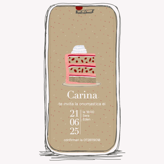 invitatie zi de nastere online adulti sau copii