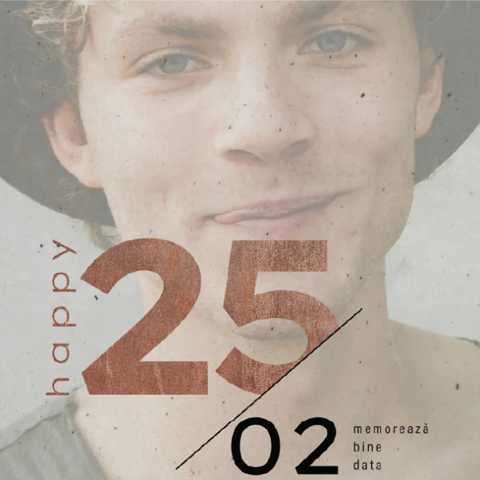 invitatie aniversare model A43