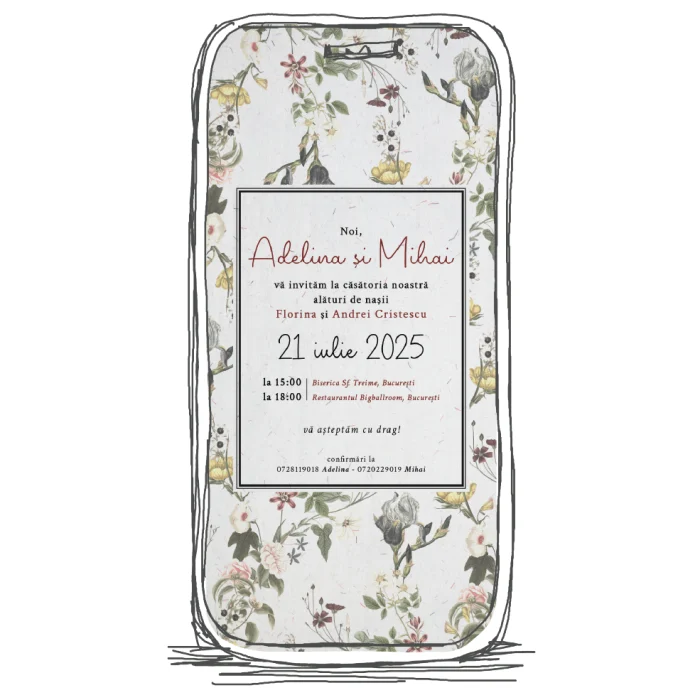 invitatie de nunta N27