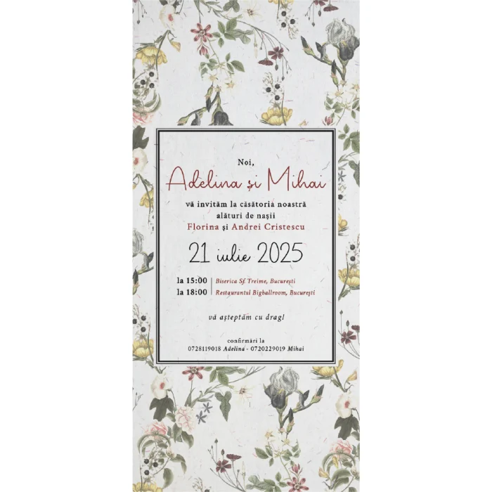 invitatie de nunta N27