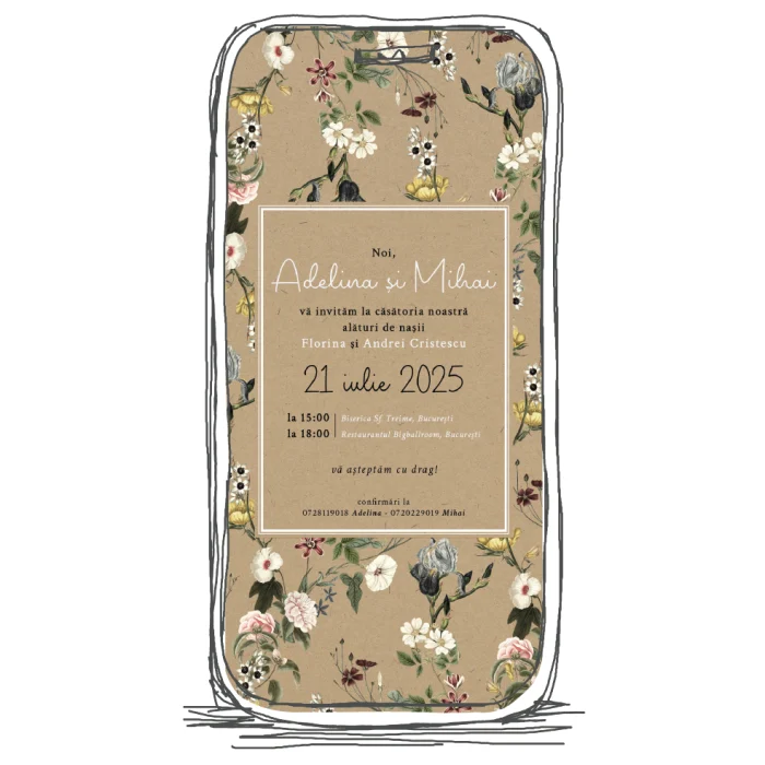 invitatie de nunta N26